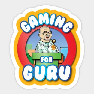 Gaming for Guru Sticker